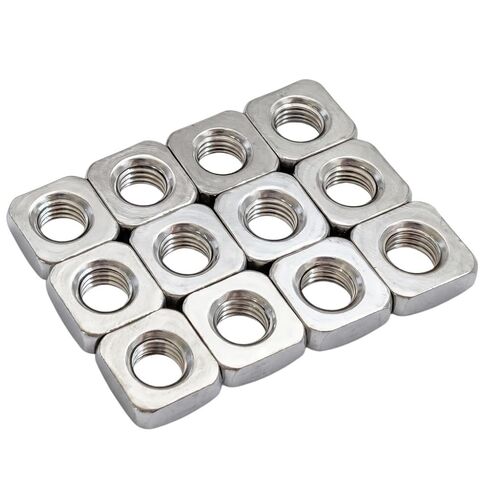 M4 Square Nuts, Machine Screw Nuts, 304 Stainless Steel, Metric, 120Pcs in Saudi Arabia