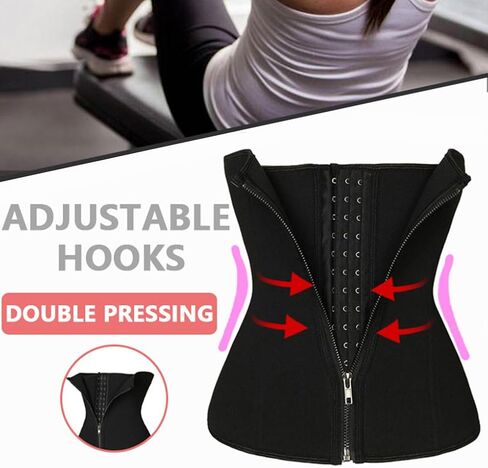 Womens Waist Trainer Corset Trimmer Workout Belt Shapewear Tummy Control Cincher Body Shaper Postpartum Girdle Faja Sport in Kuwait