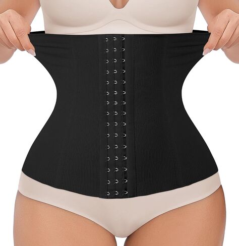 EUYZOU Women Waist Trainer Corset Shapewear Fajas Tummy Control Girdle Body Shaper Postpartum Waist Cincher in Saudi Arabia