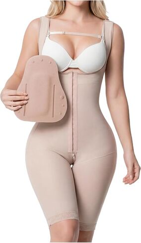 BE SHAPY Pear-Shaped Ab Board Post Surgery Liposuction Foams Compression Garment after Tummy Tuck | Tabla Lipo Abdominal Postoperatoria Cocoa in Saudi Arabia