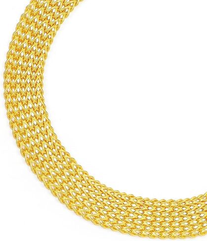 CHOW SANG SANG 999.9 24K Gold Machinery Chain السعر حسب الوزن 11.97 جرام ذهب 7 ملم شبكة ربط سلسلة سوار للنساء 89873B | 7 بوصات، (18 سم) in Kuwait