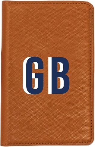 Personalized Leather Passport Holder – Shadow Monogram Travel Wallet for Women, Card Slots for IDs & Credit Cards, Custom Bridesmaid Gift (Black Passport Holder) in Saudi Arabia