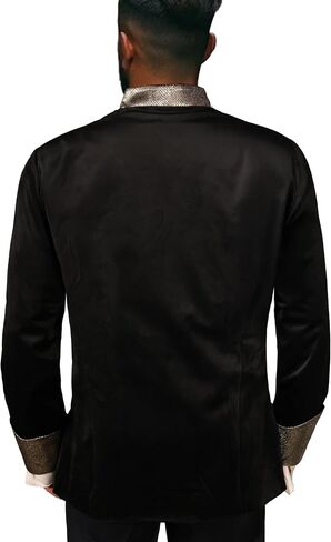 Mens Gold Embroidered Steampunk Medieval Jacket Gothic Victorian Court Uniform in Saudi Arabia