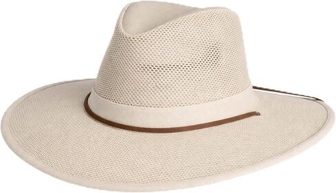 Henschel Hats Aussie Breezer Grande Hat - Extra Wide-Brim Sun Hat for Men | Perfect Men's Summer Hat for Camping in Saudi Arabia