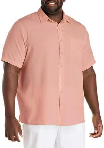 Harbor Bay Microfiber Comfort Grid Sport Shirt in Kuwait