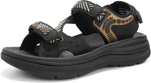 Women's Orthopedic Walking Water Hiking Sandals Casual Comfortable Platform Cushion Foam Sandals With Arch Support 2026 in Saudi Arabia