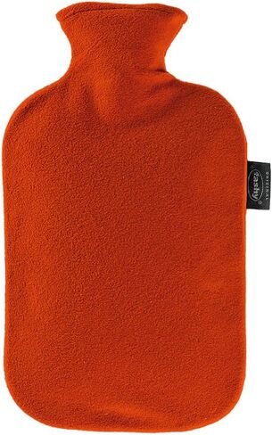 Fashy Hot Water Bottle with Fleece Cover Red 2.0L in Kuwait