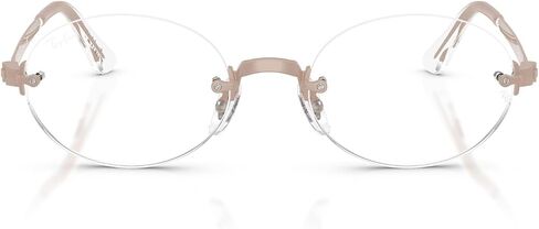 إطارات نظارات طبية بيضاوية الشكل من Ray-Ban للجنسين A$ap Rocky Rx3929v مجموعة معدنية سلكية in Kuwait