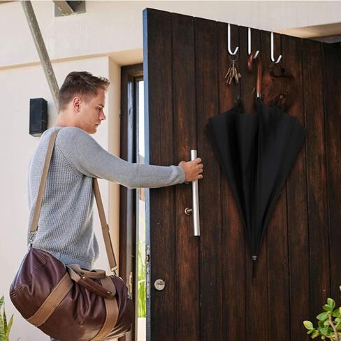 Over Door Wreath Hanger Hook, Thin Metal Overdoor Wreath Holder Seasonal Hanger Hooks for Front or Back Door Wreath Door Hanger Door Back Door Hook (White) in Saudi Arabia