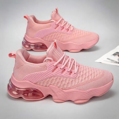 Womens Slip On Walking Shoes Air Running Casual Fashion Tennis Sneakers Comfortable Non Slip Work Athletic Trainers in Saudi Arabia