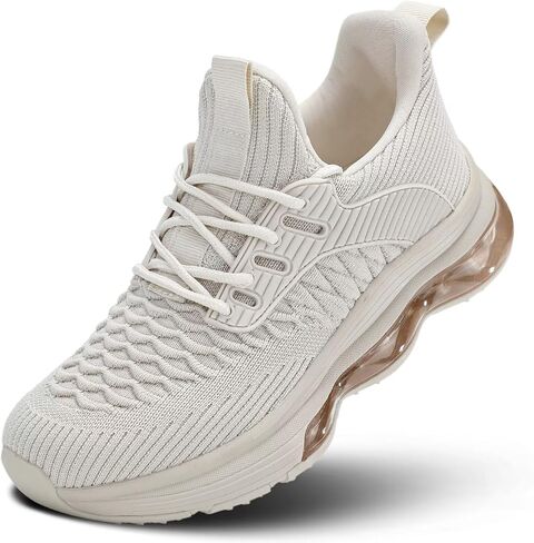 Womens Slip On Walking Shoes Air Running Casual Fashion Tennis Sneakers Comfortable Non Slip Work Athletic Trainers in Saudi Arabia