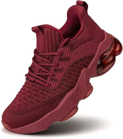 Womens Slip On Walking Shoes Air Running Casual Fashion Tennis Sneakers Comfortable Non Slip Work Athletic Trainers in Saudi Arabia