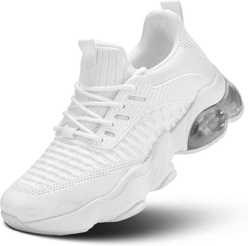 Womens Slip On Walking Shoes Air Running Casual Fashion Tennis Sneakers Comfortable Non Slip Work Athletic Trainers in Saudi Arabia