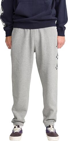 Volcom Men's Elastic Waist Fleece Sweatpants – Soft Jogger Pants with Adjustable Drawcord in Kuwait