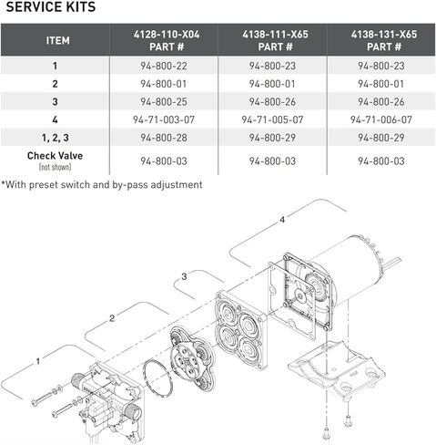 Shurflo by Pentair Aqua King™ II Standard Fresh Water Pump - 12 VDC, 3.0 GPM in Kuwait