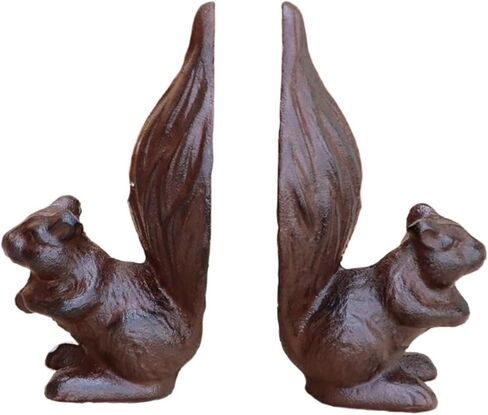 Bookend Support Bookend Unique Cast Iron Decor Book Ends to Hold Heavy Duty Books Vintage Antique Home Living Room Library Office Shelf Bookends in Saudi Arabia