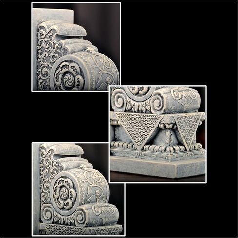 Bookend Support Book Ends for Shelves Vintage Shelf Ends Bookends Heavy Storage for Desk Office Library Home School Bookends in Saudi Arabia