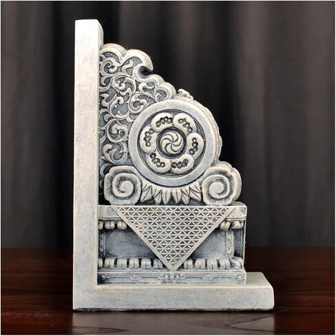 Bookend Support Book Ends for Shelves Vintage Shelf Ends Bookends Heavy Storage for Desk Office Library Home School Bookends in Saudi Arabia