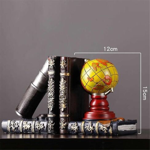 Bookend Support Vintage Book Ends, Bookends Decorative Holders for Office Library or Study Bookends in Saudi Arabia