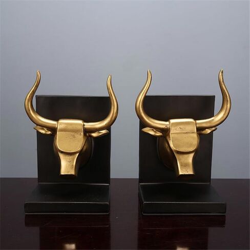 Bookend Support Decorative Bookends Weighted Base, Bookshelf Accessory, Great for Office Book Holder Bookends in Saudi Arabia