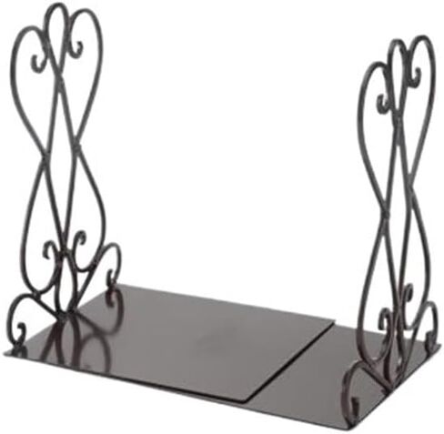 Bookend Support Iron Retro Book Ends, Bookends Decorative Holders for Office Library Bookends in Kuwait