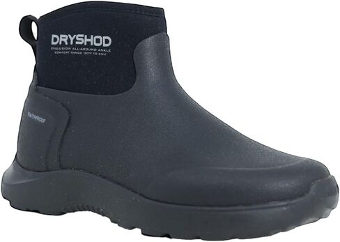 Dryshod Evalusion Cold Weather Cuff Ankle Boot | Waterproof | Rubber | Comfortable |Black | Insulated in Kuwait