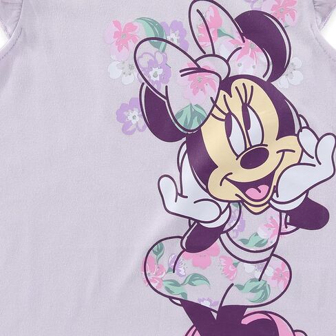 Disney Minnie Mouse Girls Short Sleeve Shirt and Shorts Set for Toddler to Big Kids in Kuwait