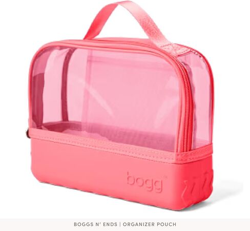BOGG BAG Boggs N’ Ends Travel Organizer (Capri Coral) + Original, Large Tote (Coral Me Mine) + Top o' the Bogg to Ya (For Shore White) – Durable, Washable, Tip-proof – Beach, Pool, Boat, Work, Sports in Kuwait