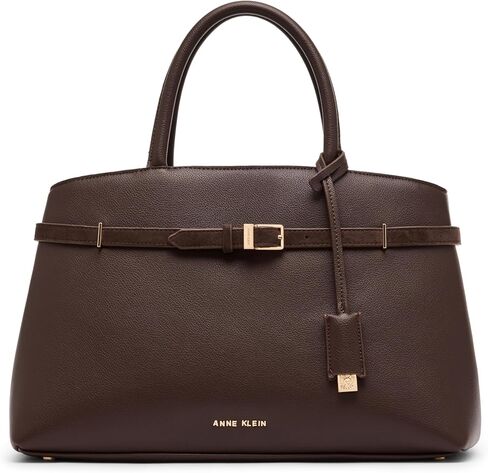 Anne Klein Women's Belted Satchel with Convertible Strap in Kuwait