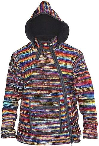 سترة SHOPOHOLIC FASHION للرجال من Tyedye برقبة متقاطعة Tyedye Wooly Hippie in Kuwait
