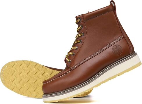 حذاء رجالي مقاس 6 بوصات / 8 بوصات من SureTrack ذو مقدمة ناعمة ومقاوم للانزلاق من Moc Toe، 84994/86994 in Kuwait