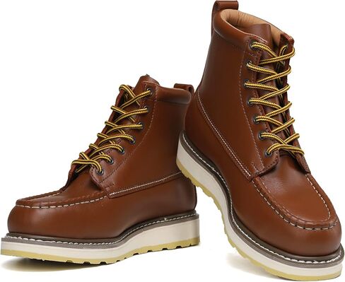 حذاء رجالي مقاس 6 بوصات / 8 بوصات من SureTrack ذو مقدمة ناعمة ومقاوم للانزلاق من Moc Toe، 84994/86994 in Kuwait