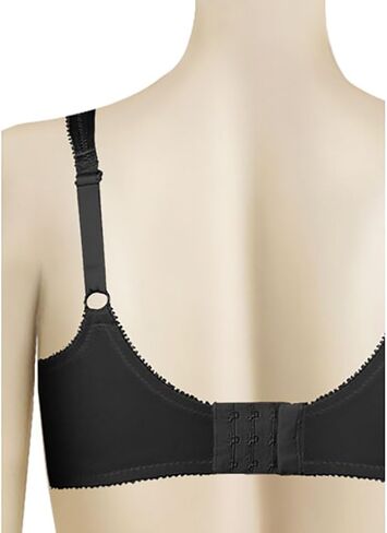 Aviana Women's Softcup Minimizer Bra 2357 42M Black in Saudi Arabia