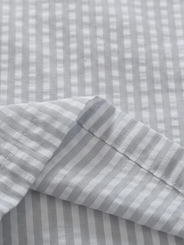 Latuza Men's Cotton Seersucker Pajama Shorts 9 Inch Sleep Shorts with Pockets in Kuwait