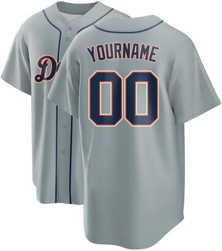 Custom Baseball Jersey Personalized, Add Your Own Name and Number, White Breathable Sports Jersey for Men Women Youth in Kuwait