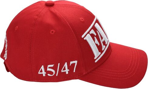 FAFO President Trump Cap – Premium Cotton Twill Patriot Hat, Red in Saudi Arabia
