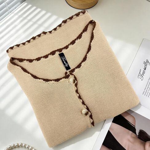 Womens Sweater Vest Sleeveless Knit Cardigan Vintage Button Down Colorful Sweater 2026 Spring Summer Tank Tops in Saudi Arabia