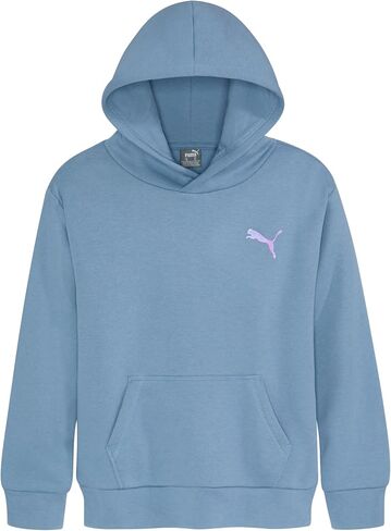 PUMA girls Long Sleeve Sweater, Crewneck Pullover, Soft Knit Fabric in Kuwait