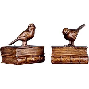 Bookend Support Book Ends for Shelves Vintage Bird Bookends Heavy Duty for Office School and Home Accessories Bookends in Saudi Arabia