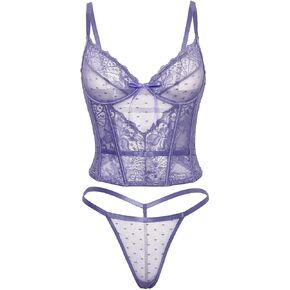 Oh là là Chéri Women's Vanessa Lace Bustier Set 61-12141 in Kuwait