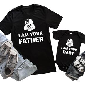 I Am Your Baby I Am Your Father Matching Fathers Day Shirt, Dad Son Daughter Matching Family Outfit, First Tee in Kuwait
