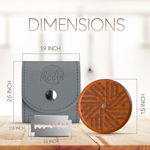 RICCLE Magnetic Bread Lame Dough Scoring Tool - Professional Sourdough scoring tool for Sourdough Bread baking & Bread Making Tools with 15 Blades and 2 Finger Cots Cut Resistant Protector in Kuwait