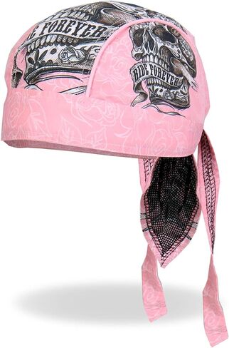 غطاء رأس لدراجة نارية للسيدات من Hot Leathers/Doo Rag - ألوان الموضة وتصميمات جرافيك لراكبي الدراجات النارية in Kuwait
