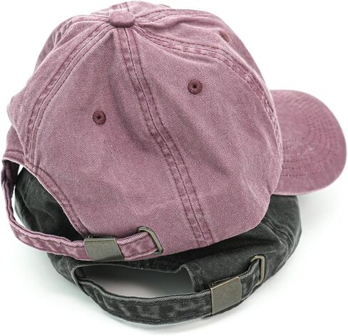 Matching Hats for Couples (2 Pack) | Puzzle Piece His and Her Hats | Adjustable Strapback Baseball Caps | Cute Couple Gifts in Saudi Arabia