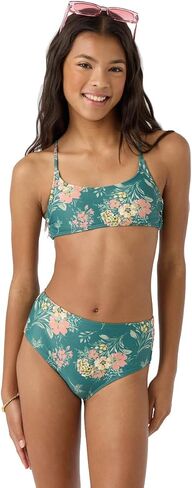 GIRL'S STRAPPY SIDE BRALETTE TOP SET WITH NAYA FLORAL PRINT BY O'NEILL CLOTHING in Kuwait