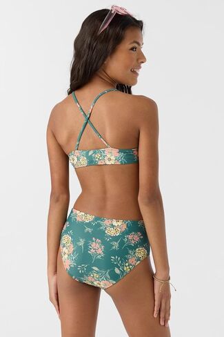 GIRL'S STRAPPY SIDE BRALETTE TOP SET WITH NAYA FLORAL PRINT BY O'NEILL CLOTHING in Kuwait