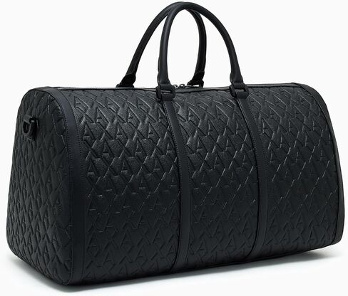 حقيبة Liam Duffel للرجال من Armani Exchange، سوداء، مقاس واحد in Kuwait