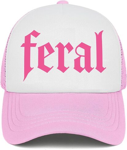 Funny Trucker Hats for Women Hot Pink Funny Gag Trucker Hat for Men Inappropriate Hats Girls in Saudi Arabia