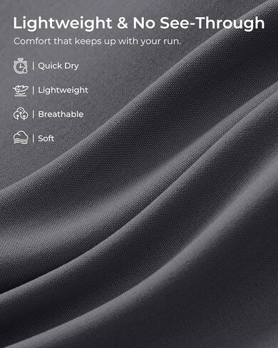 Soothfeel Running Athletic Shorts for Women 3"/4" Dolphin Split High Waisted Womens Gym Workout Shorts with Liner Quick Dry in Kuwait