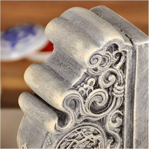 Bookend Support Vintage Book Ends Holders for Heavy Books Desktop Bookends Study Room Tea Office Decoration Auspicious Bookends in Saudi Arabia